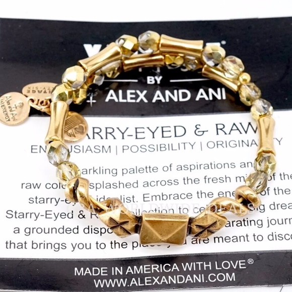 Alex and Ani Starry Eyed Stargazer Wrap Bracelet - Picture 1 of 1